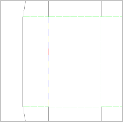 AlphaCorr packaging and display software provides rotary notching for box making and point-of-purchase standing designs.